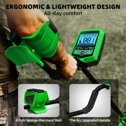 ABLEGRID GC-1030 Adults Professional, Higher Accuracy Metal Detector, Green