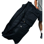 Gothamite GTH-42-BLK Rolling Duffle Bag with Wheels, 42 Inch Black
