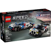 Lego 6470545 Speed Champions BMW M4 GT3 & BMW M Hybrid V8 Race Cars