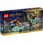 LEGO Harry Potter Hagrid & Harry's Privet Drive Escape Building Toy, 124 Pieces, Multicolor, Ages 8+, 6588698