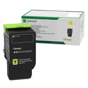 Lexmark 78C1XY0 Unison Original Extra High Yield Laser Toner Cartridge - Yellow - 1 Each