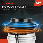 A-Premium AC Compressor with Clutch for Nissan Rogue 2.5L L4 6-Groove Pulley APACC332