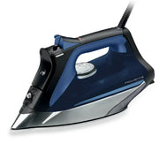 GROUPE SEB DW8350U1 Steam Iron - Vertical Steam, Auto-off, Black & Blue