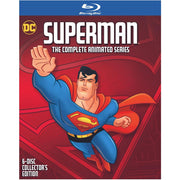 Warner Bros. Superman The Complete Animated Series Blu-ray Collection, 54 Episodes, 6 Discs, 1080p HD, TV-PG, English Audio and Subtitles, 92345784