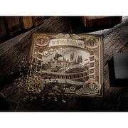 theory11 Elf Jigsaw Puzzle, Officially Licensed, 1,000 Pieces, Intermediate Challenge, Multi-Dimensional Design