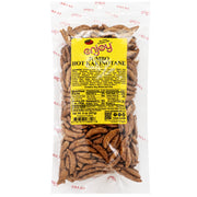 Enjoy Snacks Jumbo Hot Kakinotane Spicy Soy Sauce Rice Crackers, Crunchy, 8 oz Resealable Bag
