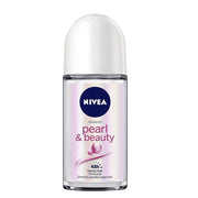 NIVEA Pearl and Beauty Deodorant Roll On for Women, 72-Hour Protection, Pearl Extracts and Avocado Oil, Floral Scent, Alcohol-Free, 50ml