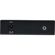 StarTech.com Gigabit Ethernet Fiber Media Converter with Open SFP Slot, Steel Chassis, Single and Multi-Mode Compatible, Black, ET91000SFP2