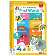 Building Blocks My Little Library First Words (Board book)