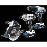 HART HPCK322B 20-Volt 3 Tool Combo Kit (2) HART 20-Volt 2.0Ah Lithium-Ion Batteries