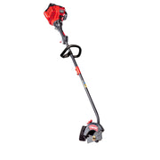 Troy-Bilt Gas Lawn Edger, 25cc 2-Cycle Engine, 7.5-Inch Steel Blade, Adjustable Guide Wheel, Attachment Capable, Red, TBE252