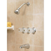 Ace Trading 834X-0001 OakBrook Essentials Three Handle Tub and Shower Faucet Chrome