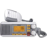 Uniden UM385 25 Watt Fixed Mount Marine Vhf Radio, Waterproof IPX4 with Triple Watch, Dsc, Emergency/Noaa Weather Alert, White