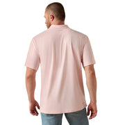 Ariat TEK Short-Sleeve Polo - Icy Pink - 2XL