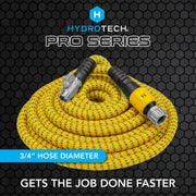 HydroTech 5560C3 Pro Series 3/4 in. Diameter X 100ft Expandable Burst-Proof Garden Hose