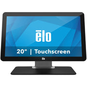 Elo Touch Solutions 2002L 20-Inch Full HD LCD Touchscreen Monitor, PCAP Multi-Touch, Anti-Glare, Built-In Speakers, VESA Mount Compatible, Black, E396119