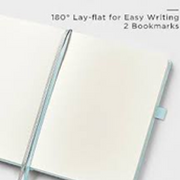 &And Per Se Bullet Dot Journal Notebook, A5 Hardcover with 3 Sticker Sheets & Pen Loop - Choose from