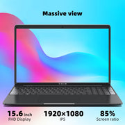 SGIN M15 Windows 11 Laptop Computer with up to 2.8GHz Quad Core Intel Celeron, 15.6 inch 8GB