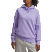 Under Armour Women's Icon Fleece Oversized Hoodie, Transparent, Large