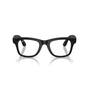 Ray-Ban Meta Gen 2 Wayfarer Smart AI Glasses, Matte Black Frame, Clear Lenses, 12 MP Wide Camera, 3K Ultra HD Video, Open-Ear Audio, Hands-Free Calls, Real-Time Translation, 0RW4012
