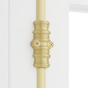 Signature Hardware Romlain Window Cremone Security Bolt, Solid Polished Brass, Right-Hand Lever, 72 Inch