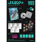 KATSEYE WILD Wild World Ver. K-Pop EP Music CD with Collectible Photocards and Photobook