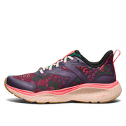 KEEN Leiki Speed Hiking Shoes for Women, Water-Resistant, Plum Perfect Floral, Medium Width, Size 7.5, 1030369