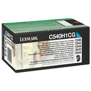 Lexmark C544X1CG Cyan Toner Cartridge