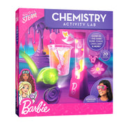 Blue Marble Barbie Chemistry Activity Lab Science Kit, Multicolor, 27 Pieces, Ages 8 and Up, RTBBCHEM