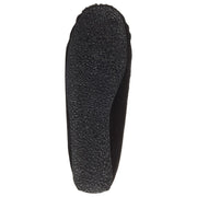 Minnetonka Moccasin Cally Moccasin Slippers for Ladies - Black - 8M