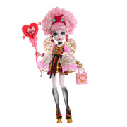 Monster High JBG77 Scary Sweet Birthday Cupid Asteria Doll in Party Dress with Balloon & Gift