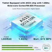 ANTEMPER D105 8GB+64GB, Octa-Core Processor 10.1