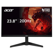Acer Nitro QG1 Gaming Monitor, 23.8 in, Full HD 1920 x 1080, IPS Display, 200Hz Refresh Rate, AMD FreeSync Premium, 0.5ms Response Time, sRGB 99%, VESA Mount Compatible
