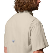 Columbia Men's PFG Tamiami II Short Sleeve Fishing Shirt, Omni-Shade UV Protection, Omni-Wick Moisture Management, Fossil, Big & Tall 4X, 128705