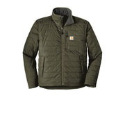 Carhartt Rain Defender Relaxed Fit Lightweight Insulated Jacket for Men, Moss, L
