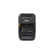 Brother RJ3230BL Portable 3-Inch Direct Thermal Receipt and Label Printer, Bluetooth, USB Type C, LCD Display, Gap and Bar Media Sensors, Double Tear Bars, Rechargeable Battery