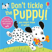 Usborne Don't Tickle the Puppy Touch-and-Feel Sound Board Book for Babies and Toddlers