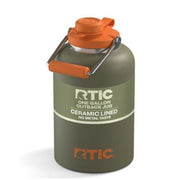 RTIC One Gallon Ceramic Lined Insulated Outback Jug, Leak Proof, Trailblazer