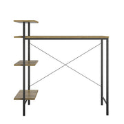 Mainstays MS10280226004 Side Storage Desk, Natural