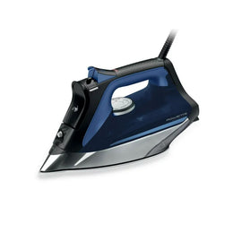 Rowenta DW8350U1 Ultimate Steam Iron, Powerful, Vertical Steam, Auto-Off, Precision Spray Tip, Black & Blue