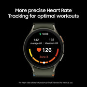Samsung SM-L300 Galaxy Ai Watch 7 Latin American Version (40mm) Heart Rate Tracking, Fitness Tracker, Cream