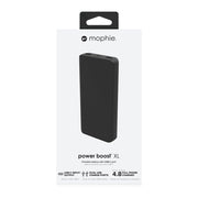 Mophie Universal Battery Power Boost Portable Battery with USB-A and USB-C inputs, Boost 20K, Black