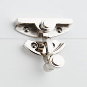 Signature hardware 953046 Solid Brass Sash Lock, Polished Nickel