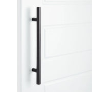 Signature Hardware SH552109BLK Khoit 18 Inch Center to Center Door Pull - Black