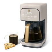 Beautiful 19847 12 cup Programmable Coffee Maker, Porcini Taupe by Drew Barrymore
