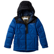 Columbia Winter Powder III Quilted Jacket for Kids - Mountain Blue/Black - XXS