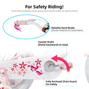 Joystar BIKE049pk-16 Unicorn 16inch Girls Bike, Pink