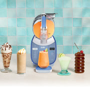 Ninja SLUSHi XL Frozen Drink Maker with SlushAssist Technology, 128 oz Capacity, 6 Preset Programs, 15 Temperature Settings, WhisperChill Compressor, Blue Iris, FS601BI