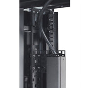 APC AR7711 NetShelter Zero U Accessory Mounting Bracket, Black Aluminum Rack Mount