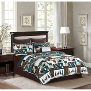 C&F Home Fletcher Forest Bedding Collection Quilt Set - King